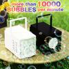 Electric Bubble Machine Automatic Bubble Blower Handheld Outdoor Party Toy Precision Bubble Maker for Kids