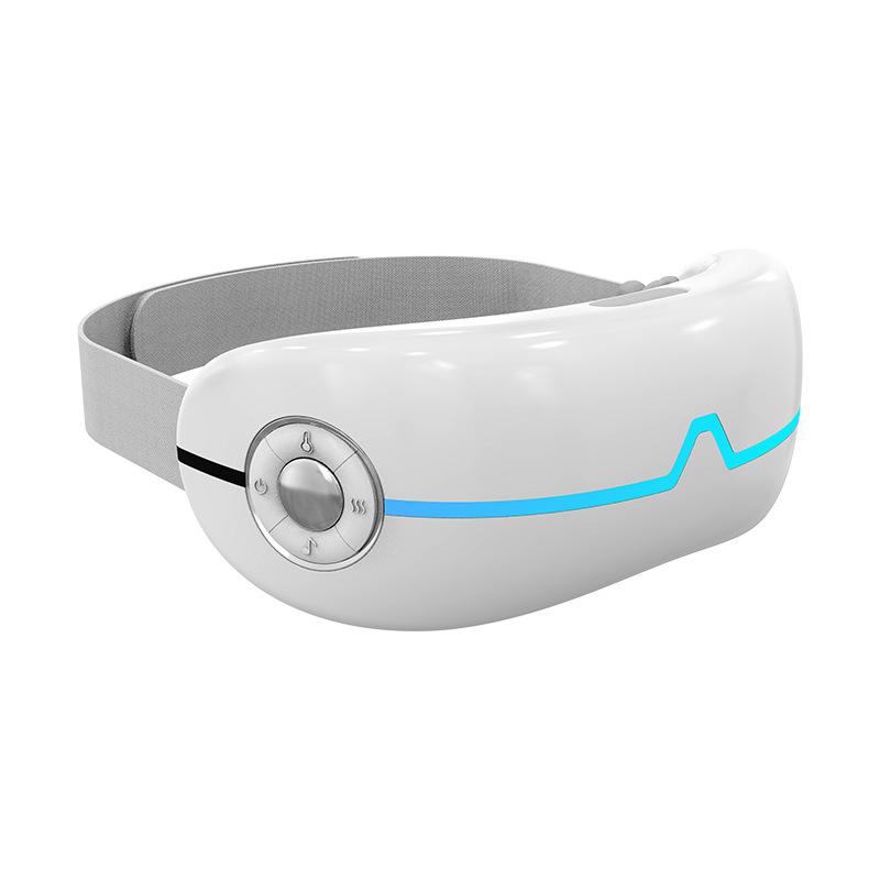 Eye Massager Air Pressure Vibration Hot Cold Steam Compress Visual Mask with Music Relief Fatigue Dark Circles Puffiness Relieve Fatigue Promote Sleep