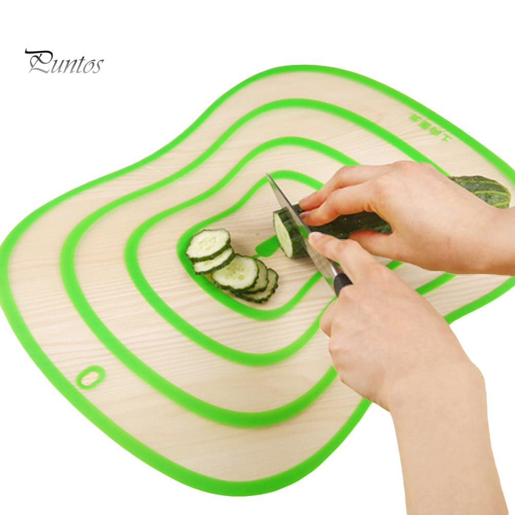 Пластиковая кухонная доска Puntos, 4 шт., разделочная доска, нескользящая матовая макетная доска