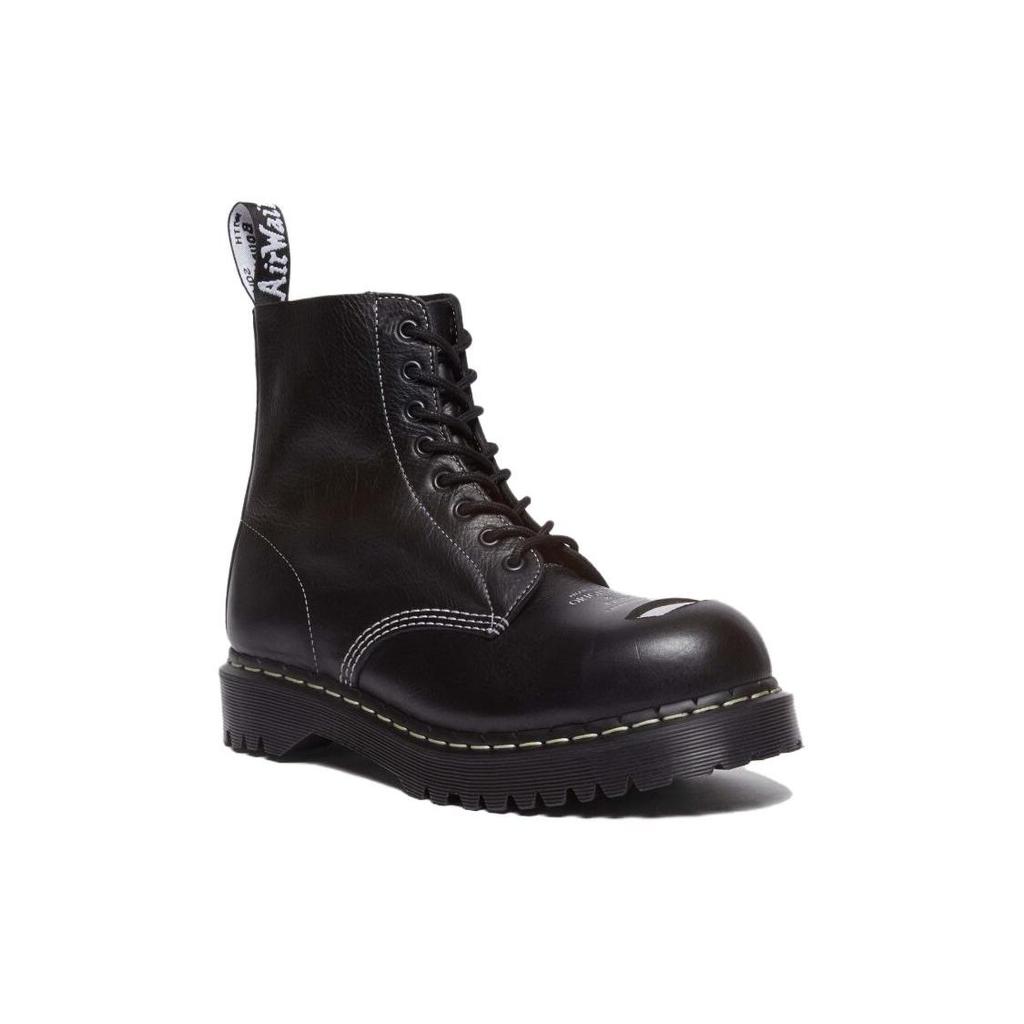 Dr. Martens 1460 Pascal Bex Ботинки со шнуровкой и открытым стальным носком Черные женские кроссовки Overdrive 31502001