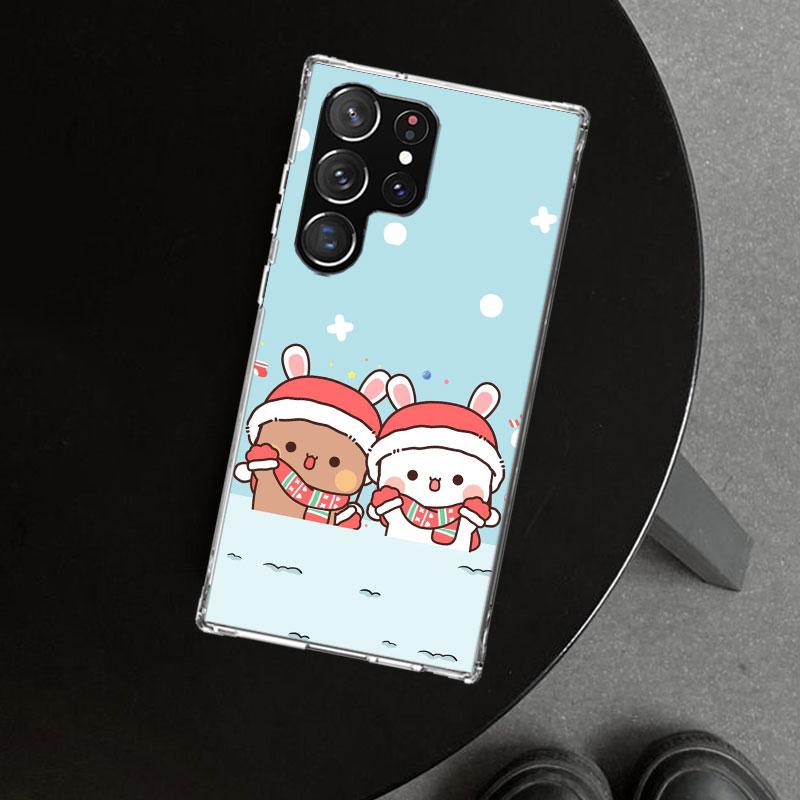 Bubu Dudu Мультяшный Милый Чехол для Телефона для Samsung Galaxy S26 S25 Edge S24 S23 Ultra S22 Plus S21 FE S20 + Художественный Индивидуальный Funda