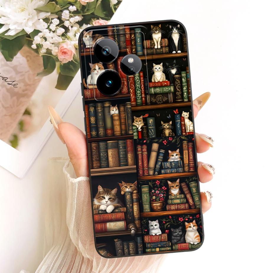 Чехол для Realme GT 7 GT7 T 5G RMX5061 Роскошные Цветы Конфетная Раскраска Мягкий ТПУ Чехол для Телефона Для Realme GT 7 Pro GT 7T 5G Fundas