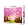 Пазл из 1000 деталей - Cherry Blossom Road, популярная корейская головоломка