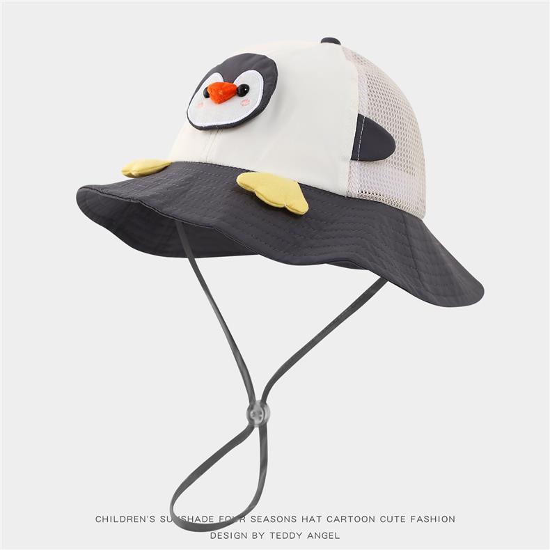 Kids Summer Sun Hat UV Protection Quick Dry Bucket Cap for Boys and Girls Spring Autumn Outdoor Shade