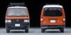 Tomytec Tomica Limited Vintage Neo Scale Mazda Bongo Brawny Van Custom Version with Roof Rack and Finished Model 1/64 LV-N310d (Brown) Figure,