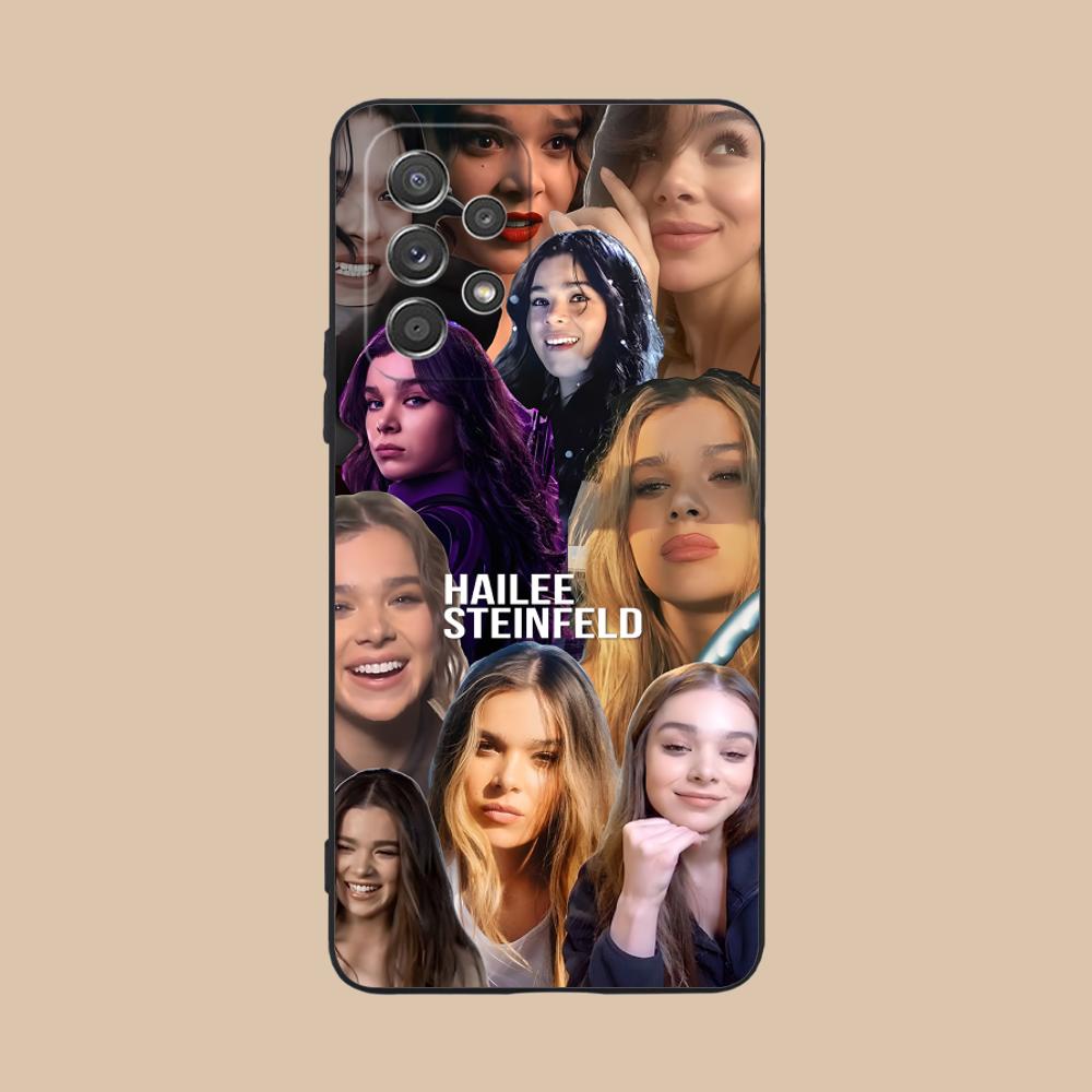 Hailee Steinfeld Matte TPU Mobile Phone Case for Samsung Galaxy A56 55 54 53 52 51 36 35 34 23 16 15 5G Colorful Cover