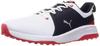 Golf Spikeless Shoes Grip Fusion Pro 23 Colors PUMA Blazer Cm 3.0 Men's Fall/Winter White/PUMA Silver/Navy (194467) 26.5