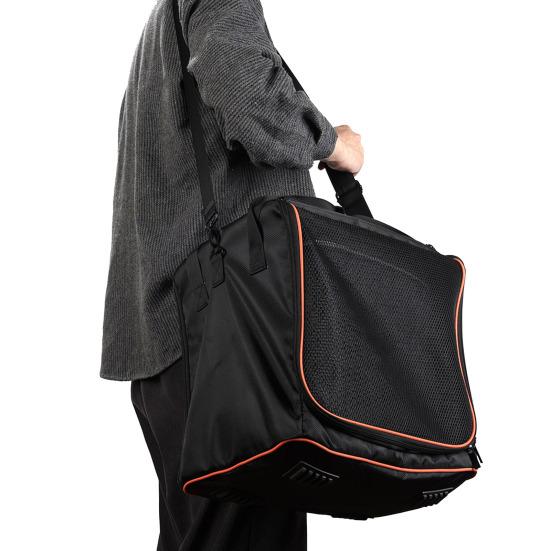 Сумка для переноски колонки Портативная сумка-тоут для колонки с плечевым ремнем Дорожная сумка для JBL Partybox Encore2 Дополнительные карманы для микрофона, зарядного кабеля