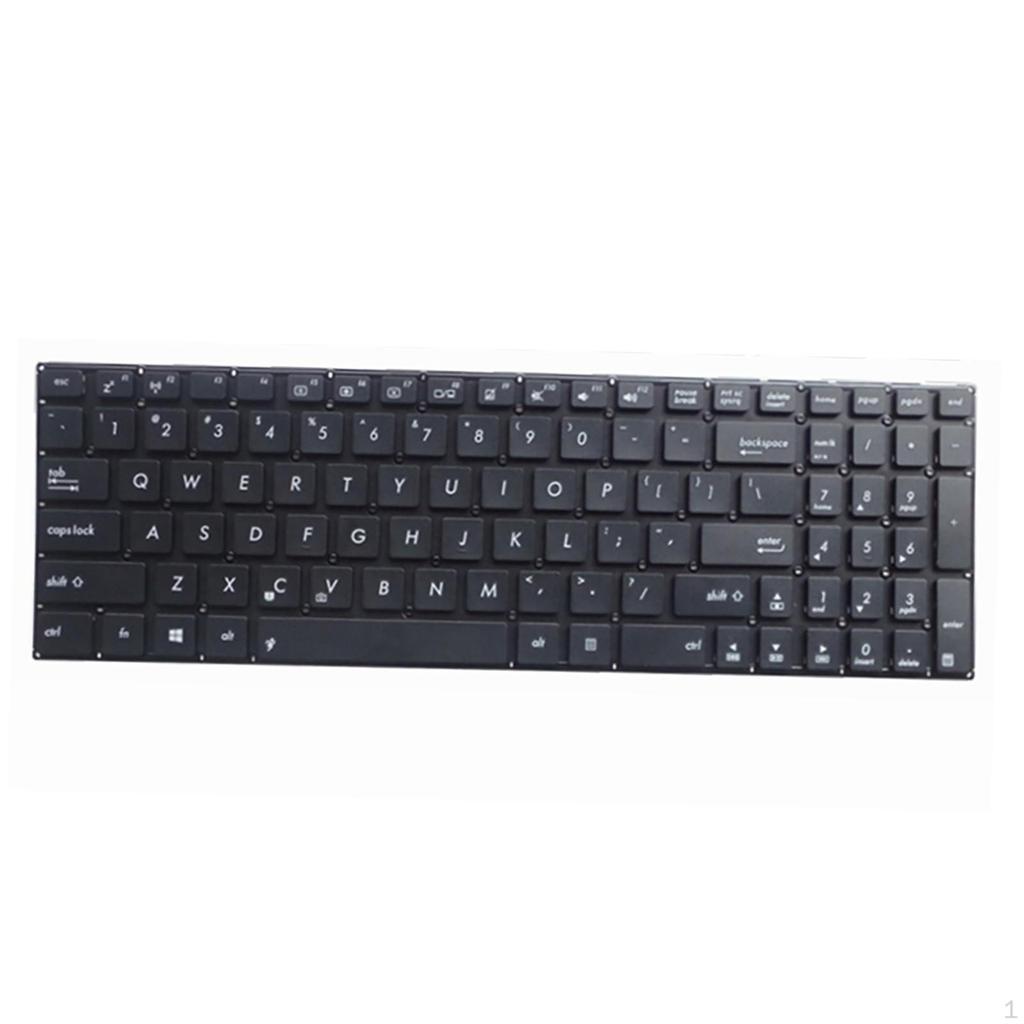 Full Keyboard US English Layout Keypad Notebook Repair Accessory for K55A K55VD K55VM A55V A55VD