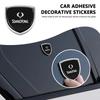 Для SsangYong 3D Металлическая Наклейка-значок на багажник, окно, бок автомобиля Rexton Y400 Y450 G4 2021 2022 Kyron Rodius Tivoli