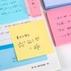 Colorful Sticky Notes, High-adhesion Office Tear-off Stickers, Cute Student Message and Note-taking Notebook