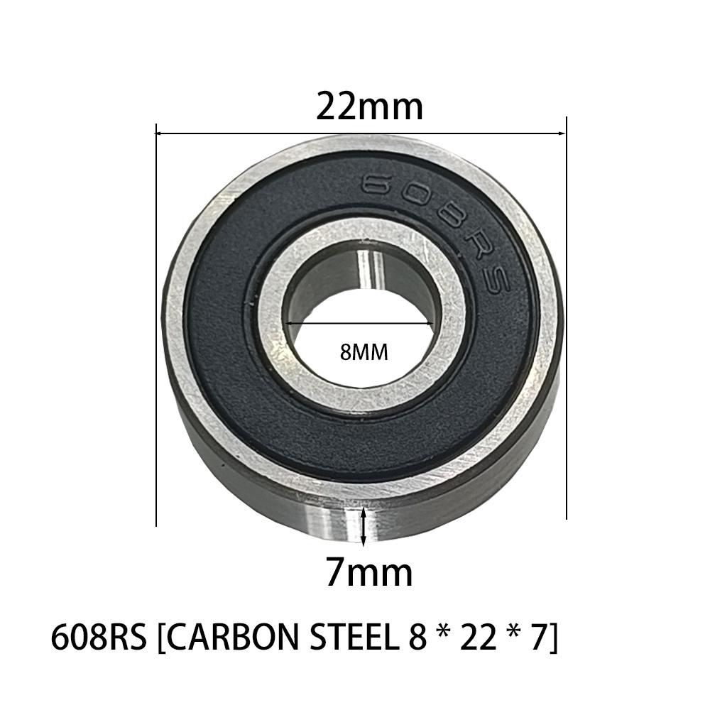 Высокоскоростной 608ZZ 608RS подшипник из углеродистой стали роликовые коньки самокат миниатюрный шарикоподшипник с глубоким желобом