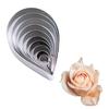 7 шт./набор из нержавеющей стали, формочки для печенья в виде лепестков роз, инструменты для сахарного торта