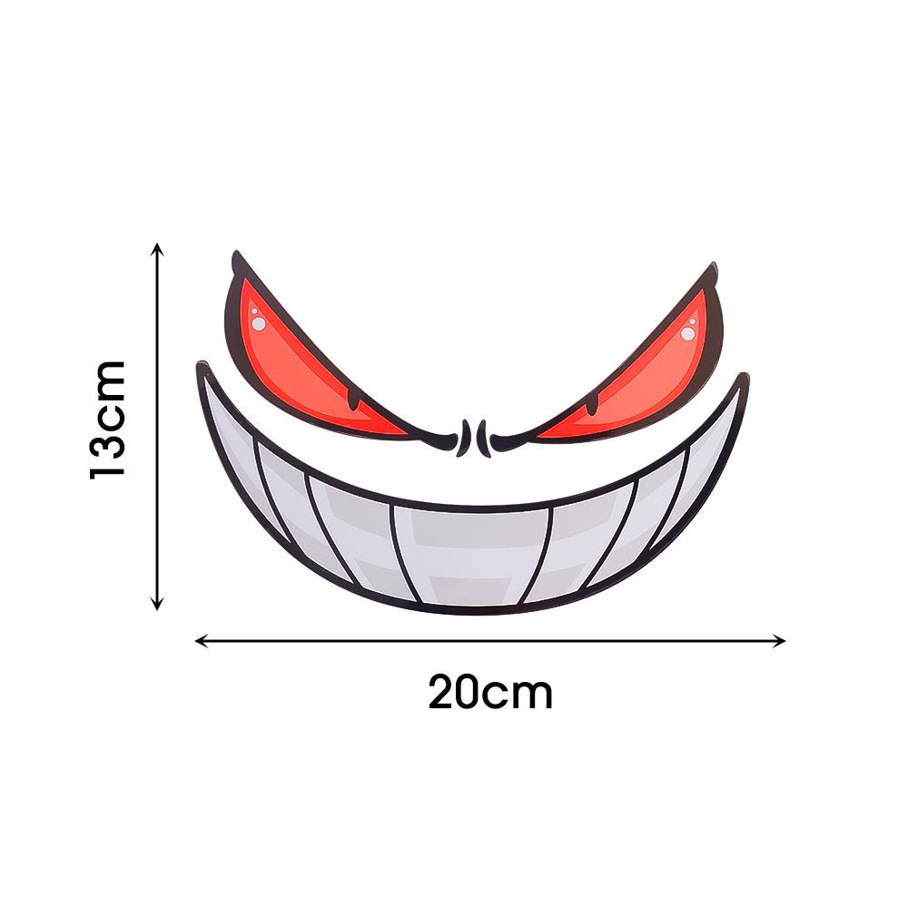 Наклейка «Глаз дьявола» для автомобиля, модификация кузова мотоцикла, наклейка «Глаз демона», шлем, индивидуальные декоративные наклейки «сделай сам»