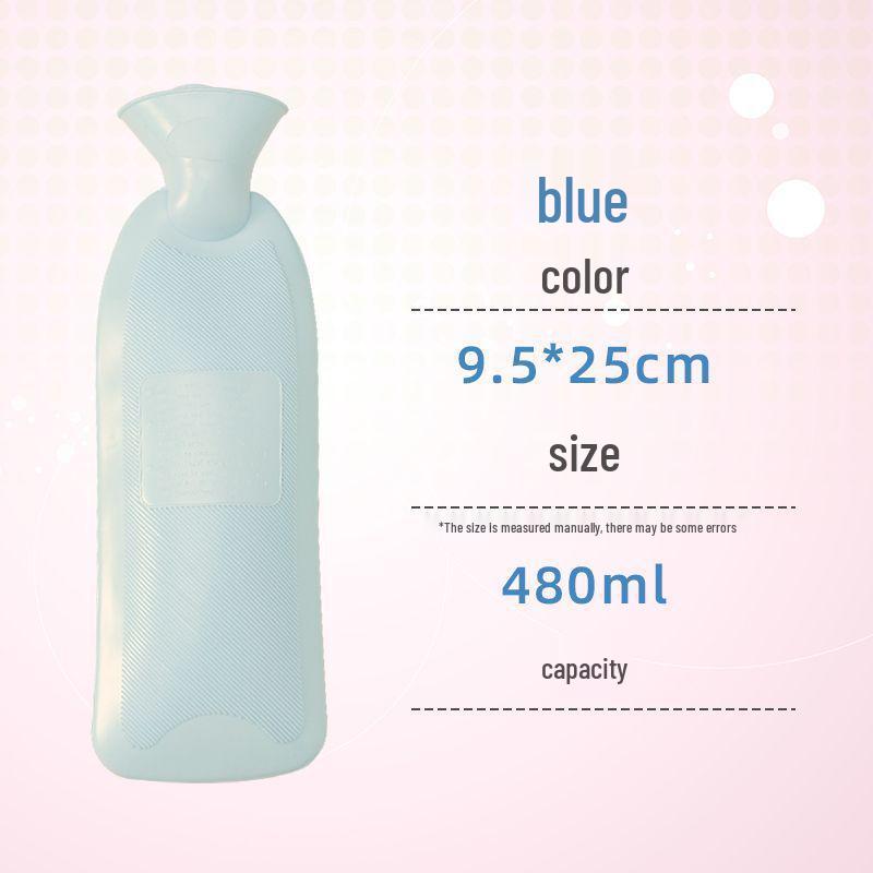 Portable Hot Water Bottle Hand Warmer - Long, Washable, Explosion-Proof, Available In Large & Small Sizes