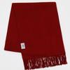 RECLOW MILD Plain Muffler BURGUNDY