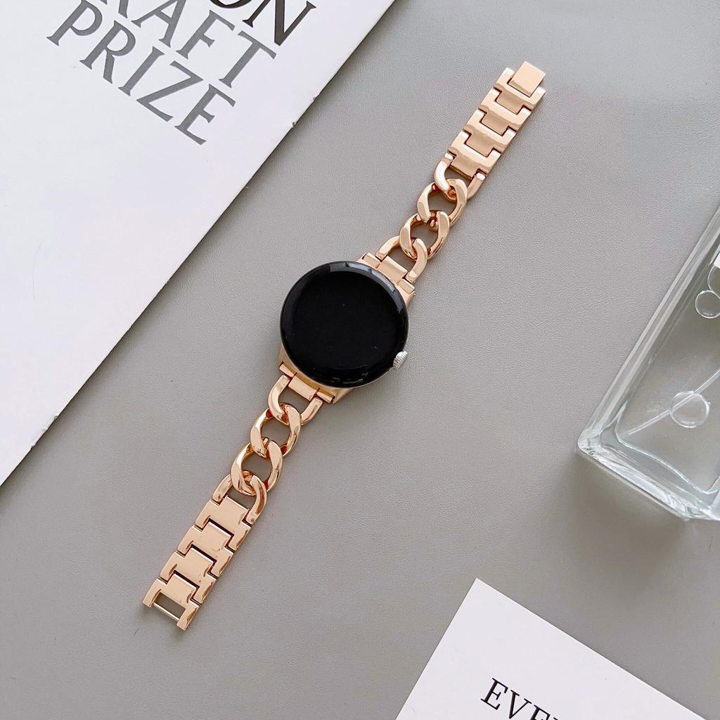 Stainless Steel Strap For Google Pixel Watch 2 Band Metal Bracelet Chain Replacement Smartwatch Wristbands For Google Pixel Watch Strap