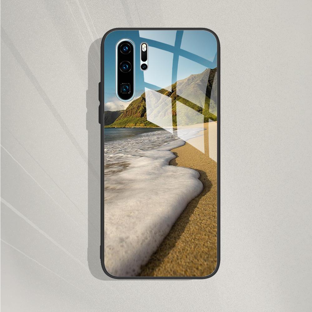 Чехол для Huawei P30 Lite Чехол P30 Lite Чехол из закаленного стекла Милые силиконовые чехлы для телефона Для Huawei P 30 Чехлы для Huawei P30 Pro