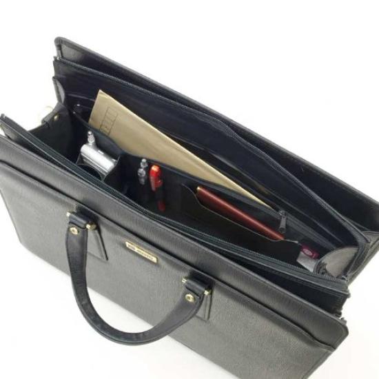 Briefcase 45cm B4 File Size Compatible Side Made In Made In Black [both Pockets, Japan, Toyooka] 22027-01