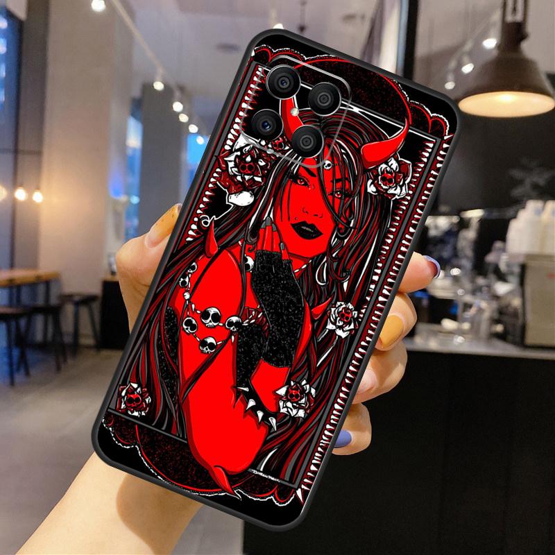 Чехол Дьявол Сатана Для Honor Magic 7 6 5 Lite Чехол Для Honor 200 400 Pro 50 70 90 X9 X8a X8b X9a X9b X9c