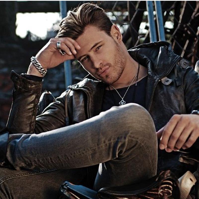 Смелый кубинский браслет мужской модный панк европейский и американский хип-хоп широкий вариант