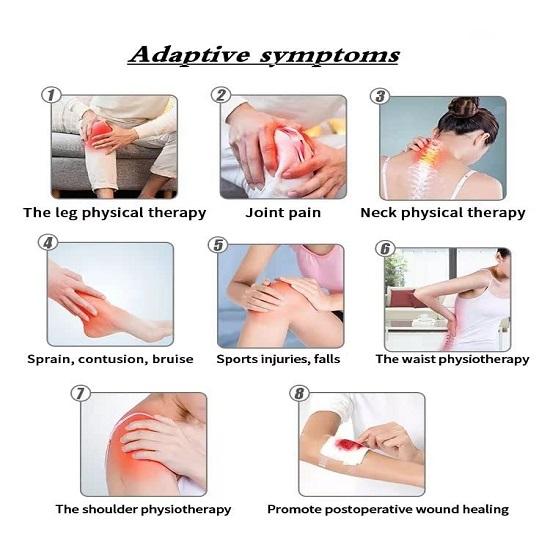 Красный свет Терапия Инфракрасная тепловая лампа от Theralamp Инфракрасная терапия Массажер для тела для боли в мышцах, боли в спине, кровообращения