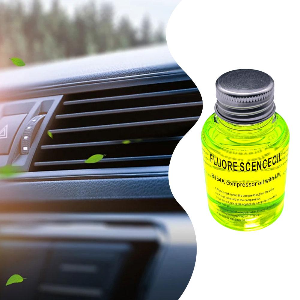 Универсальный 60 мл УФ-краситель Универсальный флуоресцентный инструмент для устранения течи масла в автомобиле, УФ-краситель, аксессуары для тестового воздуха S2W5