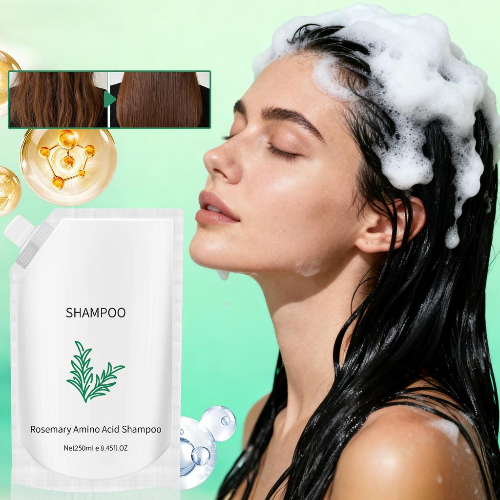 Nourishing Shampoo, Refreshing Shampoo, Gently Nourishes The Scalp, Strengthens Hair Quality And Promotes Hair Growth,250ml