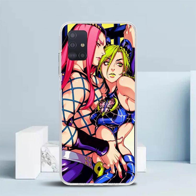 Чехол для телефона JoJo's Bizarre Adventure Джолин Куджо Для Samsung Galaxy A52 A32 A22 A12 A51 A50S A30S A10S Note 20 Ultra 10 S10 Plus