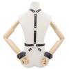 European and American SM Bondage and Discipline Clothing Sexy Adult Supplies Women's Leather Vest Sexy Party Clothing Nightclub Props
