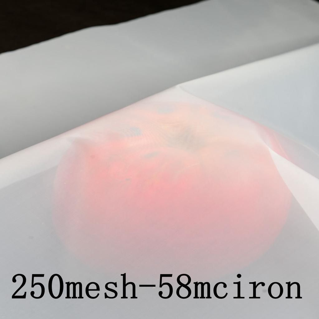 White Silk Mesh Nylon DIY Apparel Sewing Fabric Fine Mesh Micron Filter Net Fabrics Cloth High Stretch Resistance Mesh Fabrics