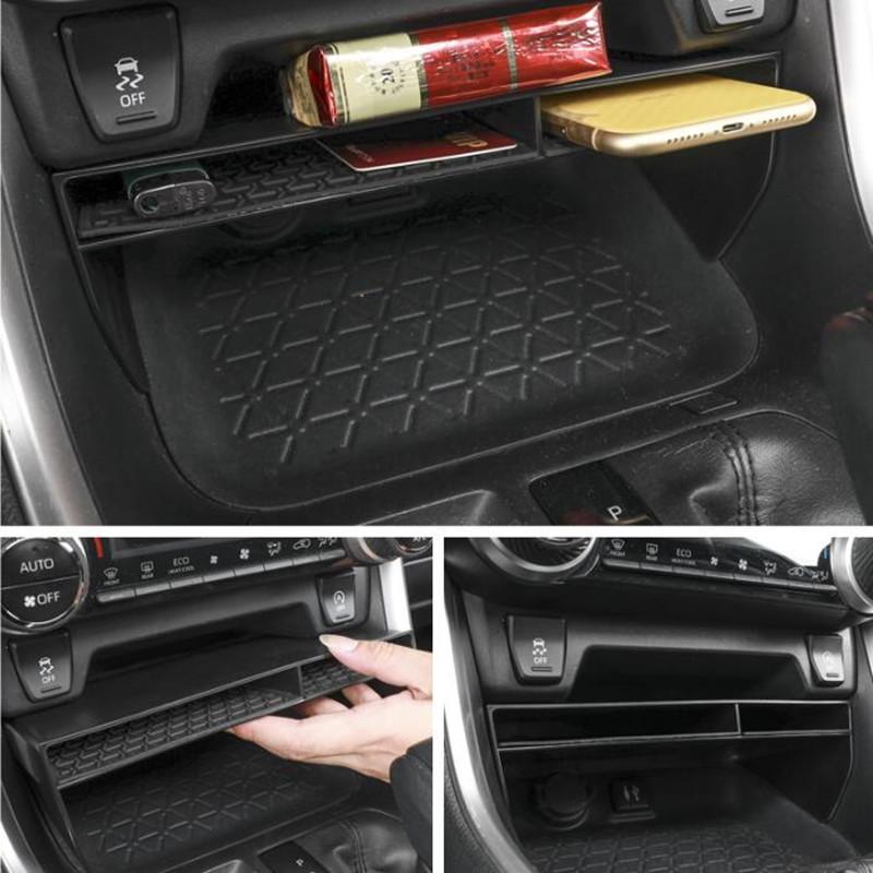 Center Console Organizer for Toyota RAV4 ,Center Console Storage Box Organizer Tray Secondary Storage