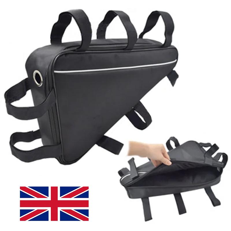 Сумки для транспортных средств Велосипедные сумки для велосипедных треугольников Фиксированный набор инструментов Сумки для хранения передней балки седла