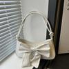 Women'S Bag Cute Big Bow Shoulder Small Bag Design Girl Portable Underarm Bag