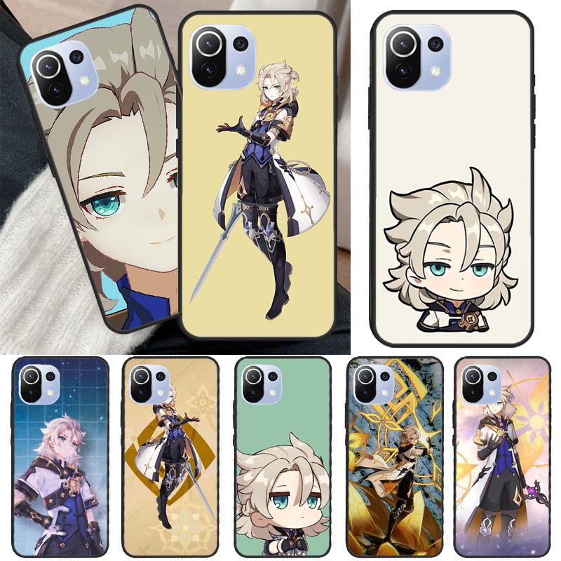 Чехол Smug Albedo Genshin Impact для POCO X4 Pro F1 F2 F3 X3 GT M3 M4 X3 Pro, чехол для Xiaomi 11T 12 Pro 11 Lite