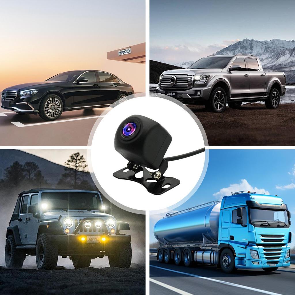 Камера заднего вида для автомобиля, Камера заднего вида для автомобиля | Водонепроницаемая камера заднего вида для автомобиля с широким углом обзора и светодиодной подсветкой