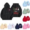 Women's Casual Long Sleeve Pullover Christmas Printed Hooded Sweatshirt With Pockets