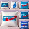 Альтернативная наволочка Afd Germany Плюшевая ткань Мягкая Двусторонняя печать Невидимая молния Чехол для диванной подушки Домашний декор