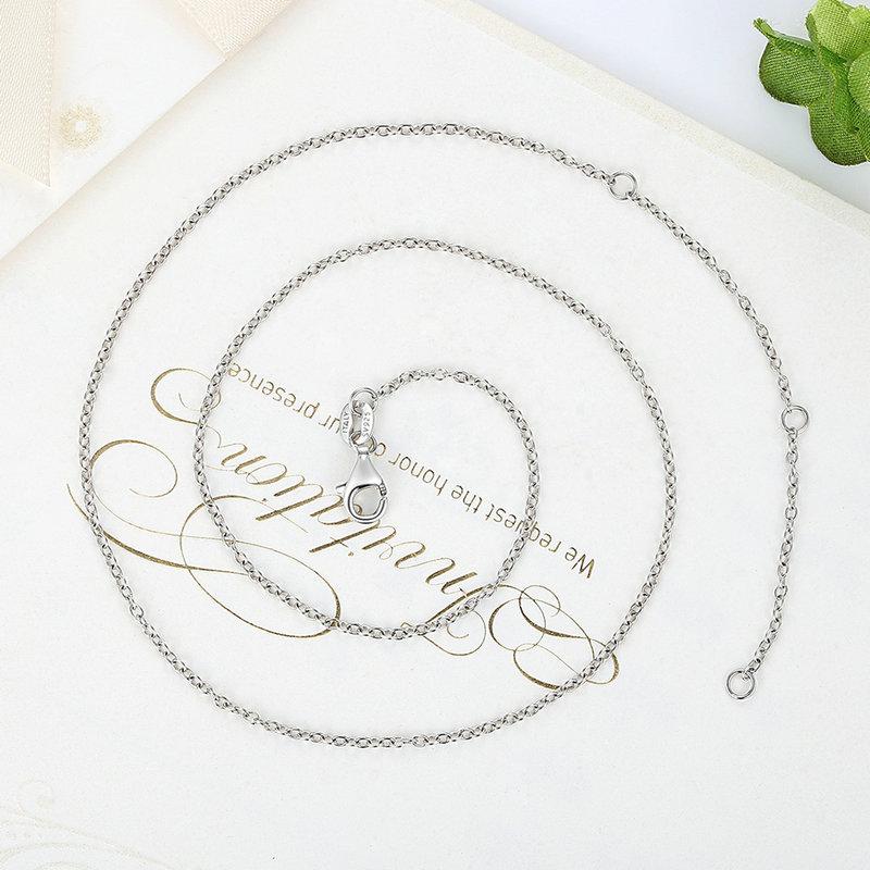 BAMOER Классические цепочки из стерлингового серебра 925