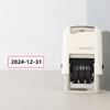 Handle Account Self-Inking Stamps English Version Date Wheel Stamp Date Stamps  DIY Painting