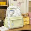 Schoolbag schoolbag for girls in grades 3 to 6 Large capacity girls High value cute junior high school college student backpack