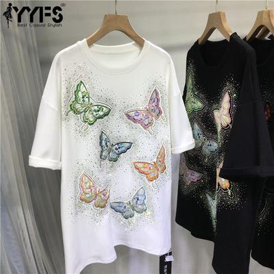 Женская мода повседневная летняя весна 1/2 рукава О-образный вырез блузки и рубашки