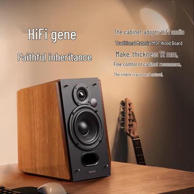 Настольные Bluetooth-колонки Edifier R1700BT+ 2.0, китайская вилка (адаптер в комплекте)