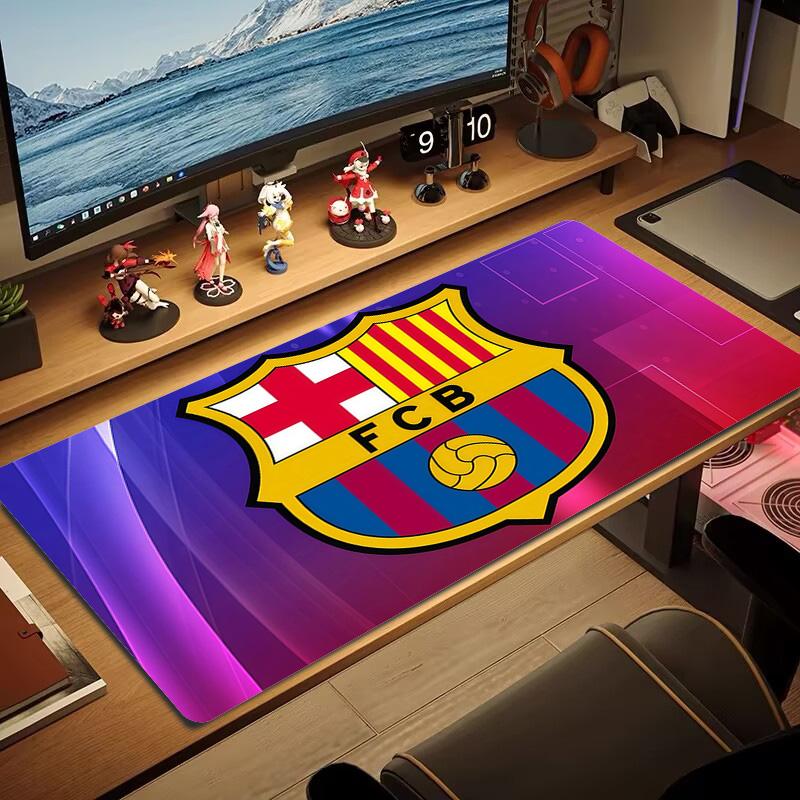 Futbol Club Barcelona4 Print Cushion Non-slip Laptop Tablet Big Mousepad XXL Mat Mini PC Playmat With Lock edge
