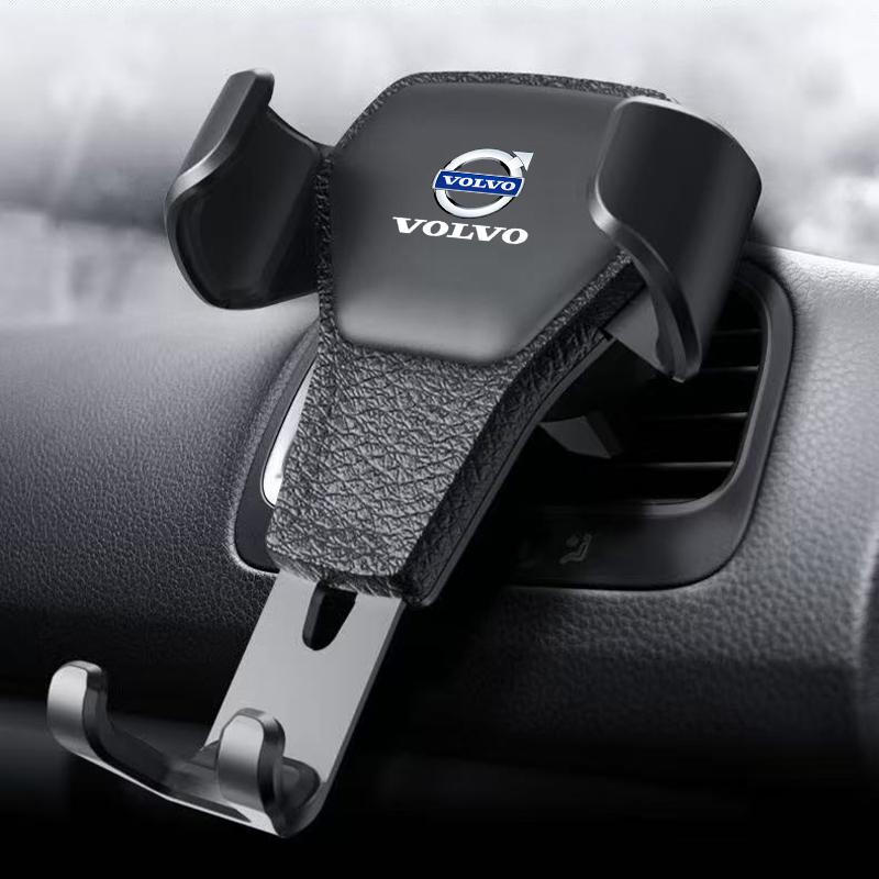 sbfqv0 Gravity Auto Phone Holder Car Air Vent Clip Mount Mobile Phone Holder Cell Phone Stand GPS Support For Volvo V50 XC60 XC90 C30