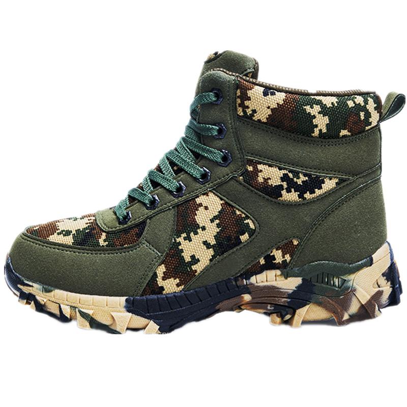 Большие размеры 40-47, новейшие зимние ботинки Holfredterse для мужчин, камуфляжные меховые широкие ботильоны, водонепроницаемая походная обувь для активного отдыха