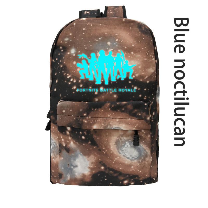 Fortnite Bag Luminous Game Youth Campus Fashion Trend Backpack For Unisex