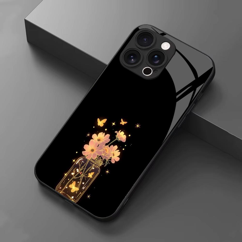 Привлекательный чехол для телефона с цветочным узором для iPhone 17 Pro Max, для iPhone 17, 16, 15, 14, 13, 12 Pro Max, Pro, Plus
