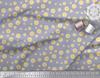 Soimoi Japan Crepe Satin Fabric Lemon Slice Shirting Printed Craft Fabric by the Metre 42 Inch
