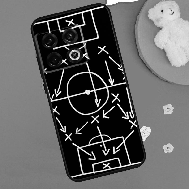 Чехол Football Soccer Tactics Time для OnePlus Nord CE 5 2 3 4 Lite N20 N30 OnePlus 15 13 12 11 10R 13R 12R 10T 13T Funda